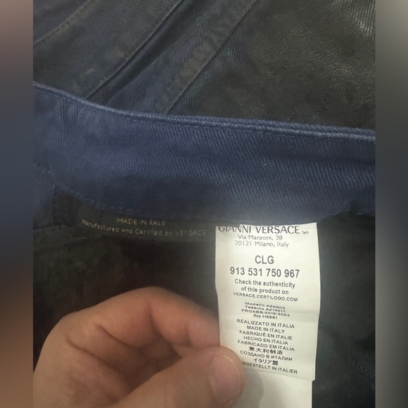 💯% authentic Versace pants - Picture 4 of 10